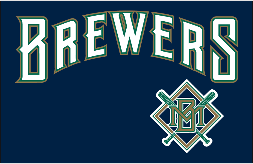 Milwaukee Brewers 1994-1996 Jersey Logo iron on transfers for T-shirts